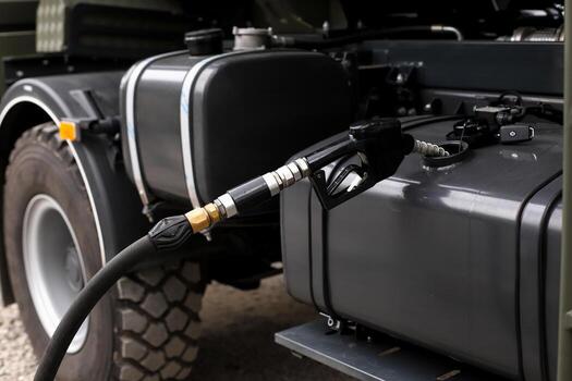 Fuel control brochure cover with fuel sensor and flow meter