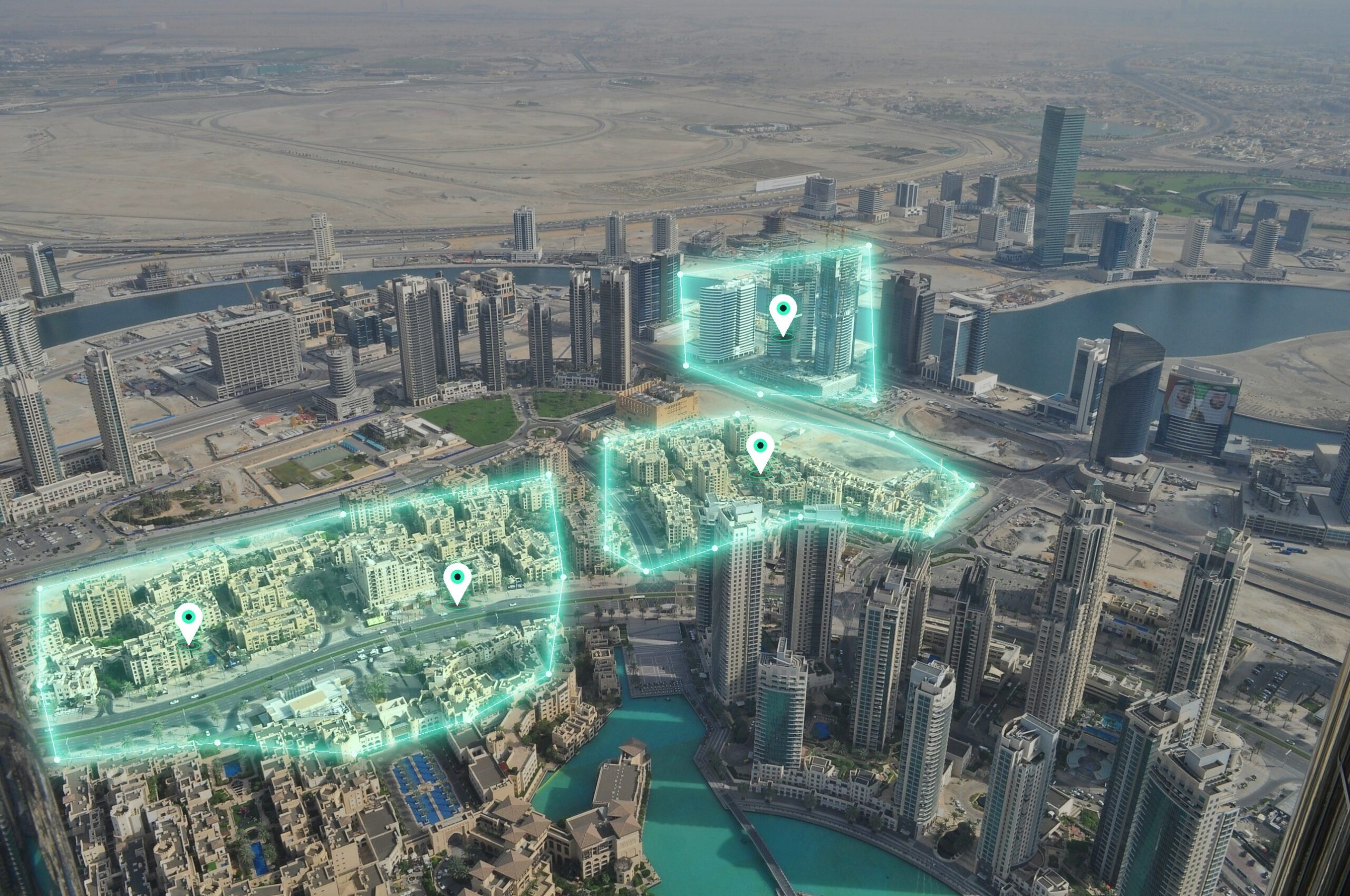 Geofencing technology for UAE